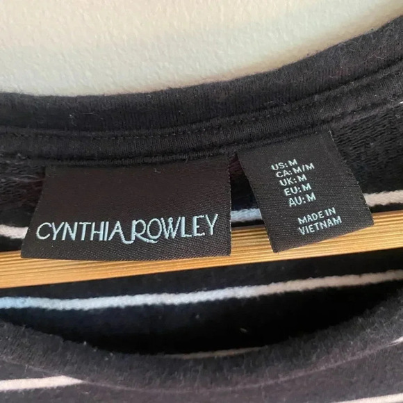 Cynthia Rowley Striped T shirt Dress - Picture 4 of 10